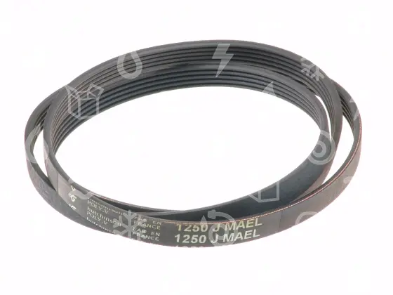 řemen vícedrážkový 1250 J5 EL, WHIRLPOOL